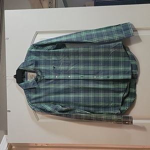 American Eagle, green, shirt, small